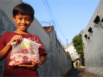 Penyaluran Daging Qurban 12